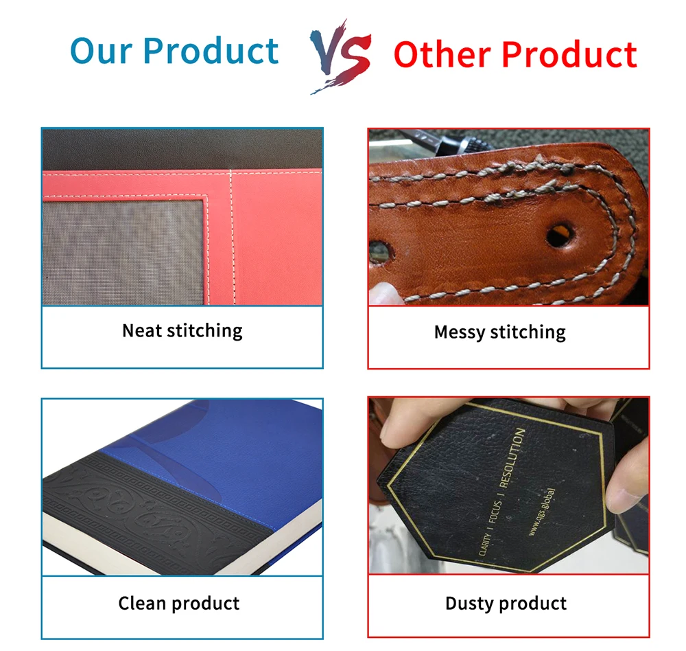 Iso Bsci Factory Eco Friendly Top Quality Multifunctional A4 Leather
