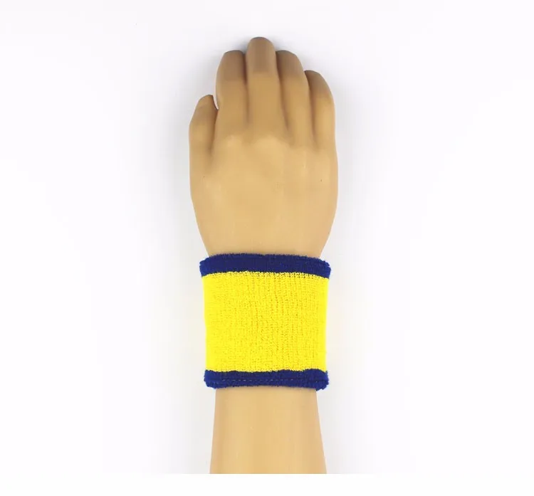 Ice Silk Training Wrist Sweatband, 1 Pair, Ice Silk Cooling