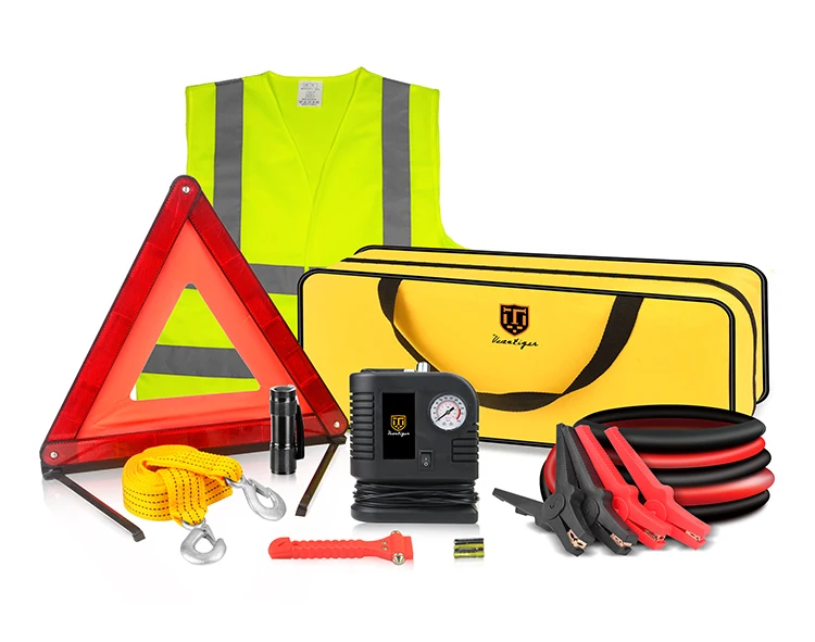 Outdoor Breakdown Survival Roadside Car Emergency Tool Assistance Kit