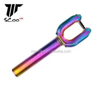 Rainbow Alloy Pro Scooter Parts Scooter Fork For Foot Scooter Fork ...