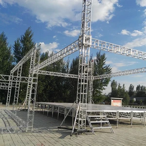 newest designed stage truss outdoor concert event stage layer