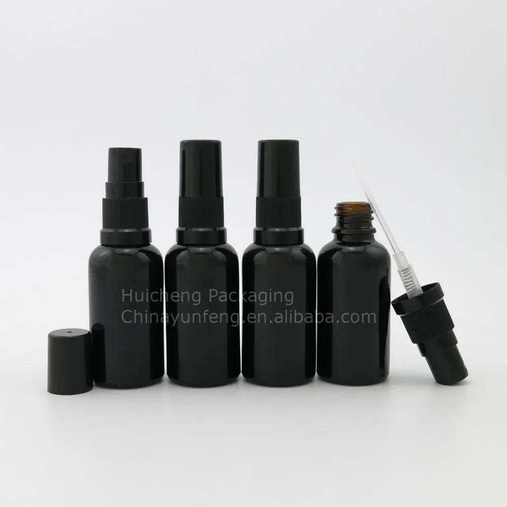 Little Glossy Black Bottle,Men's Perfume Bottle With Simple Design ...