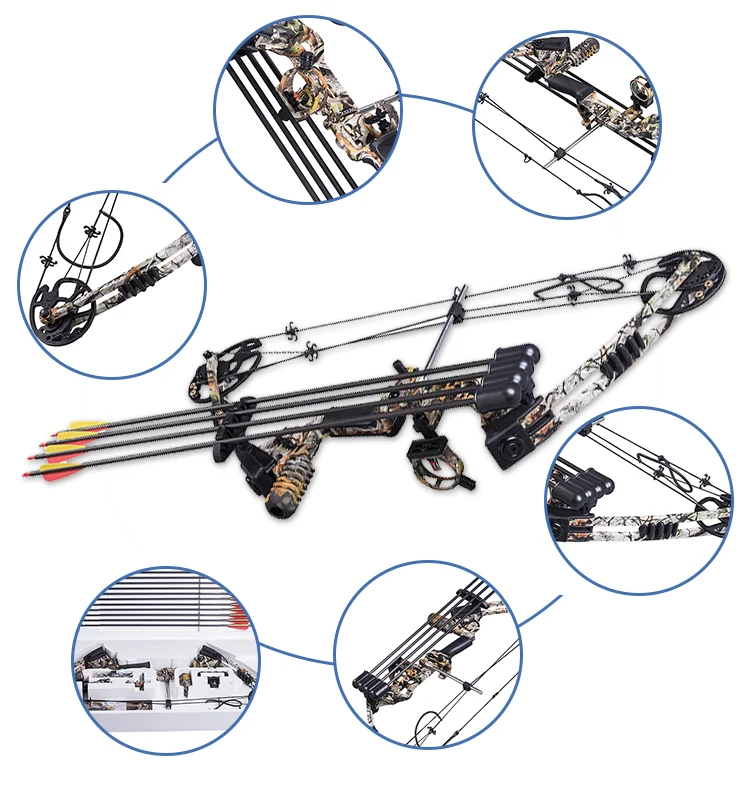 Most Popular Shooting Game High Performance Compound Bow For Hunting 