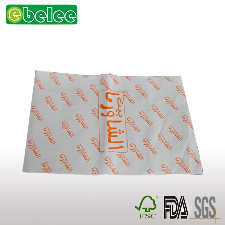 Download Grease Proof Paper Custom Printed Food Wrapping Paper View Grease Proof Paper Ebelee Product Details From Xiamen Ebelee Industry Trade Co Ltd On Alibaba Com