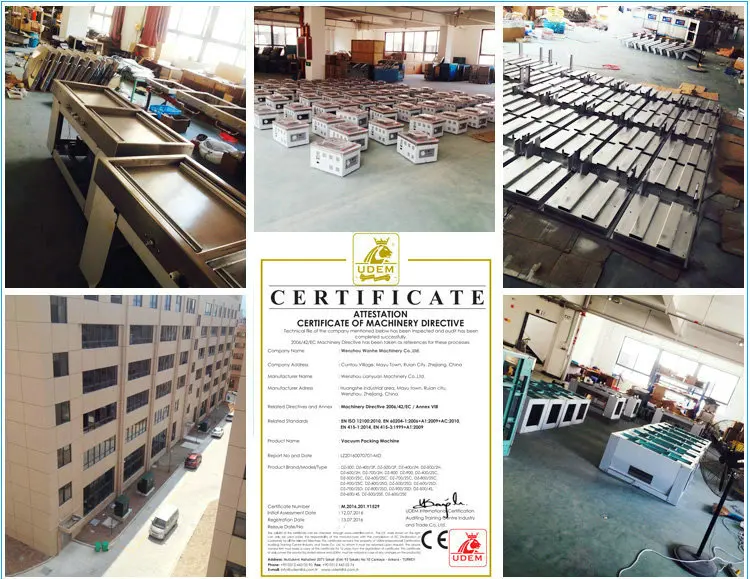 Dz400/2sd High Efficiency Continuous Vaccum Sealer Seal Bags Machine