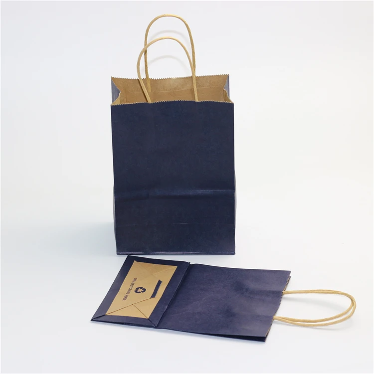 Download Different Color Plain White Kraft Paper Bag A4 Size With Paper Rope Handle - Buy Paper Bag A4 ...