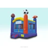 HI HOT sale cheap EN71 football inflatable bounce house clearance rental for commercial