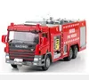 2018 KDW wholesale mini metal die cast fire truck toy diecast fire engines