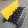 Heavy Duty 2/3/5 Channel Rubber Stage Cable Protector, Cable Bridge Defender