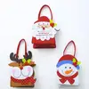 2019 hot sale custom design felt christmas gift bags Xmas candy gift bag for kids