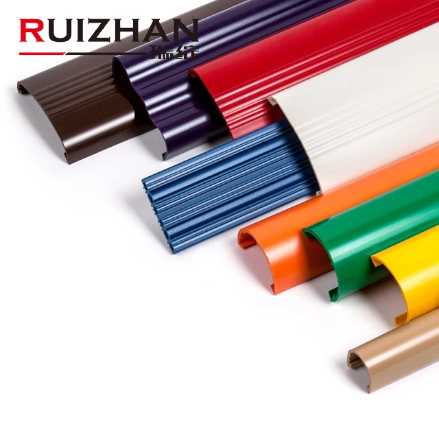 Customized Size Shape Rubber Track Pvc Rail Plastic Tslot Aluminum