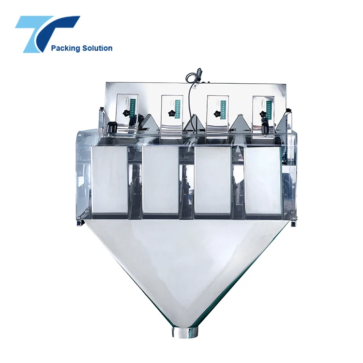 Automatic Detergent Powder 4 Head Linear Weigher Ce Automatic