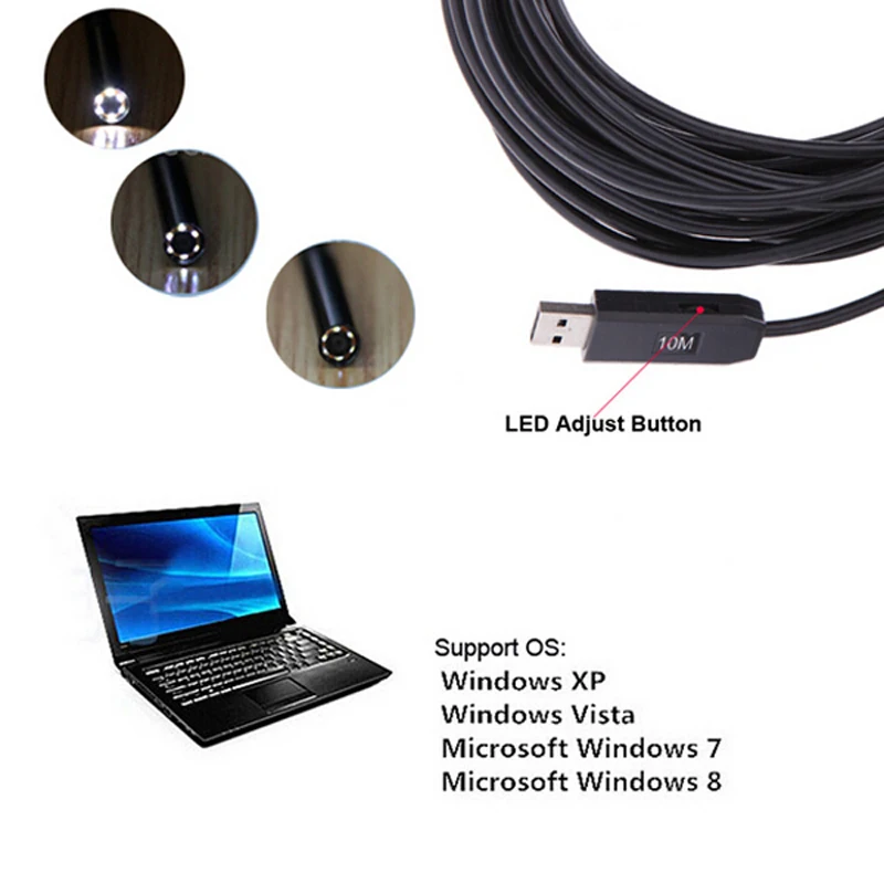 software for usb endoscope on windows 10