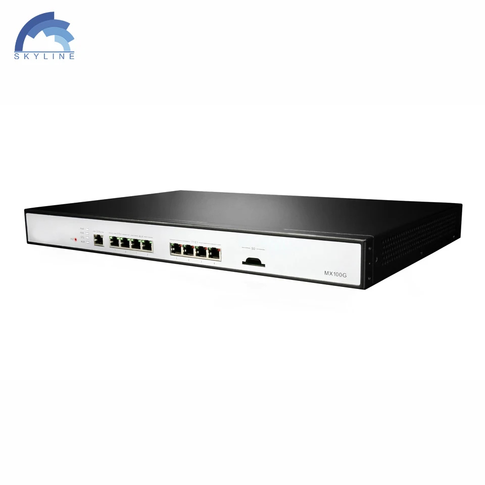 Mx100gs Pri Sip Trunking Gateway With Two E1 Ports / E1 T1 Port Sip