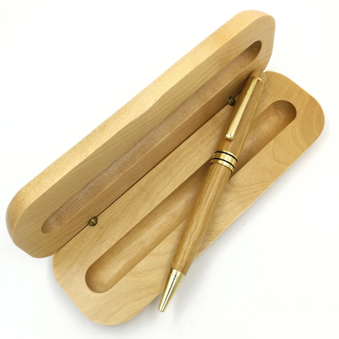 Best Value Rosewood Single Groove Wooden Pen Box Set With Hinge Buy