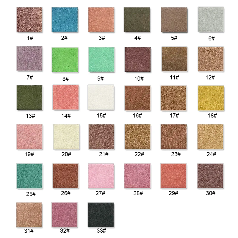 New Design White Empty Eyeshadow Palette 16 Pans Empty Eyeshadow