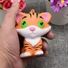 Mskwee Jumbo Kawaii Little Tiger Squishy Slow Rising Soft Fun Decompression Squeeze Toy Children's Toys/Gifts Phone Straps