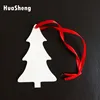 custom shape blank sublimation MDF christmas tree