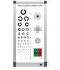LED Visual test Eye chart light box