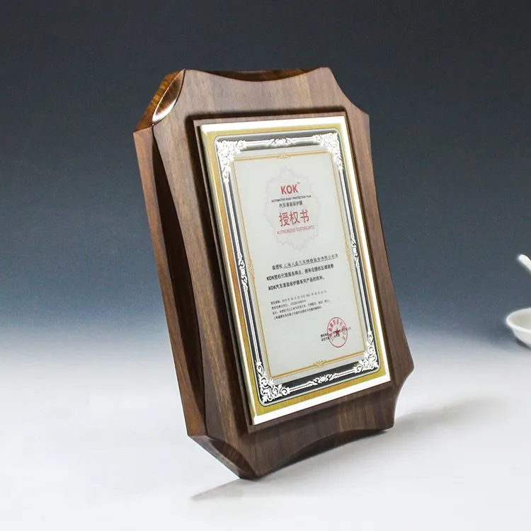 Bm1302 Wood & Glass Material Wooden Mdf Trophy Award Plaque Buy Wood