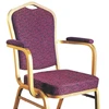 Classical Suitable Size Aluminium tiffany chair with armrest