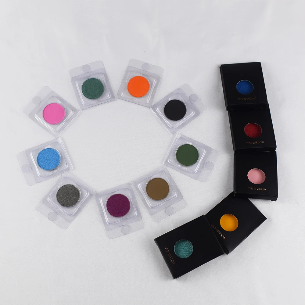 Private Label Make Up Cosmetics Wholesale Makeup Pressed Single Individual Eyeshadow Buy