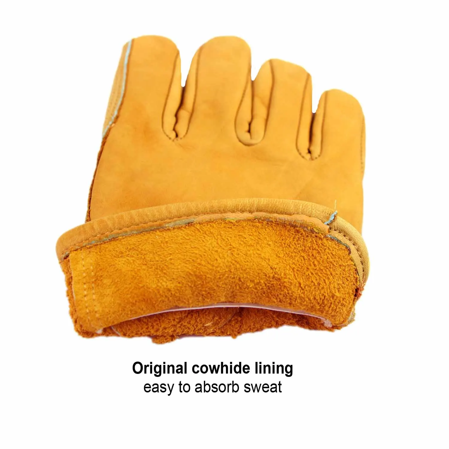 Premium Grain Cow Leather Rugged Wear Work Gloves Buy Rugged Wear