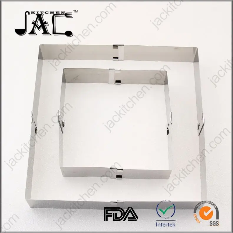 Flexible Stainless Steel Biscuit Mold Set