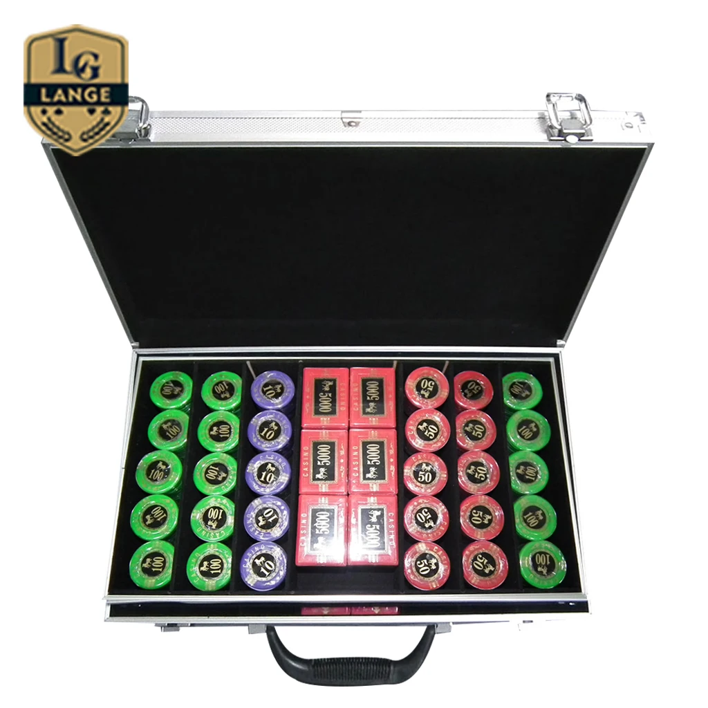 Chip Case Only 600-Piece Acrylic Chip Case