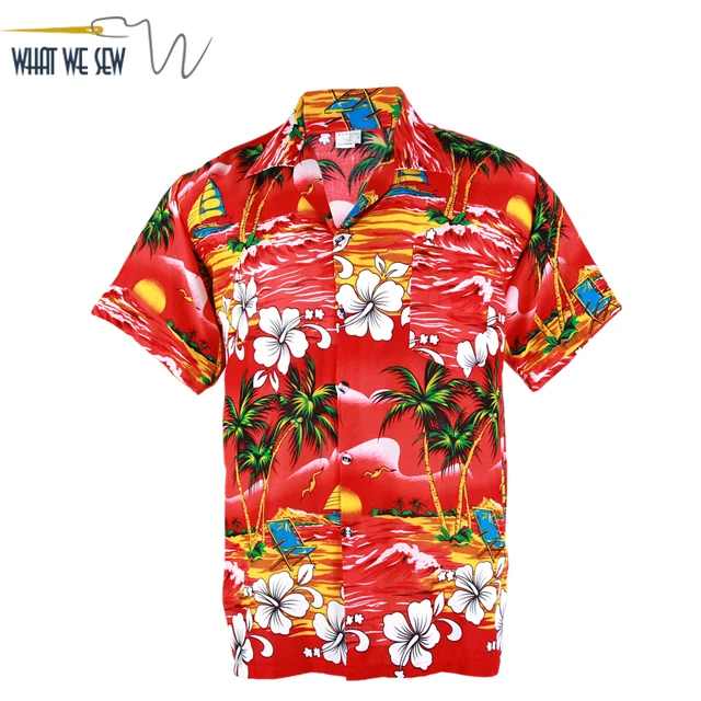 custom print hawaiian shirt