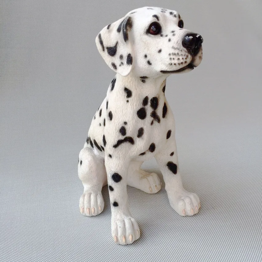 Cute Resin Sitting Small Dog Figurine Buy Dog Figurines,Dog,Mini Dog