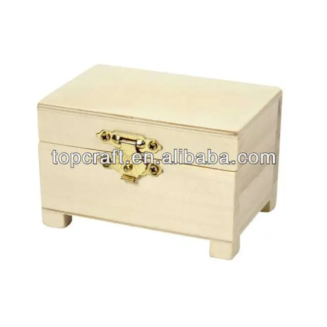 artminds wood treasure chest