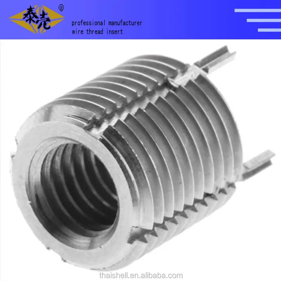 Locking Key Threaded Inserts For Metals 1/420 Key Locking Thread