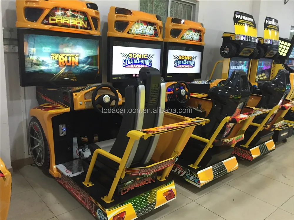 アーケードアミューズメントマシンビデオゲームコンソールシミュレータードライビングカーレースゲーム機 Buy レーシングカーゲーム機 アーケードゲーム Machien ビデオゲーム機 Product On Alibaba Com