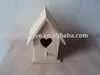 heart shape wooden bird house