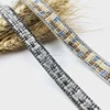 Hot fix decorative lace trim with webbing as webbing decoration