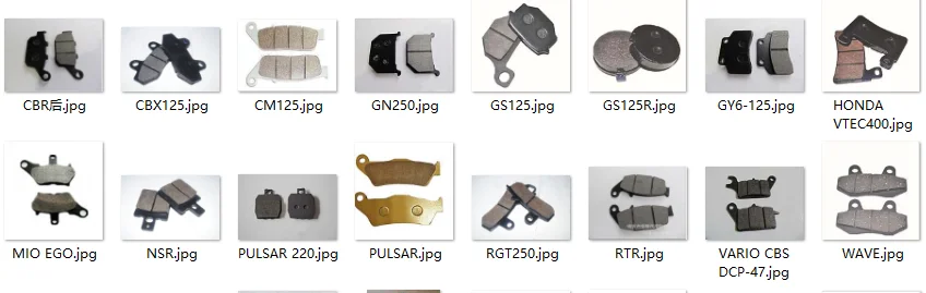 Hot sell JOG motorcycle spare part brake pad for motorcycle