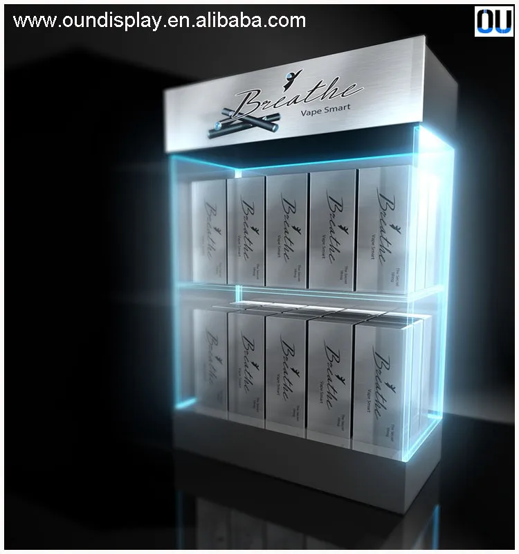 Acrylic Ecigarette Display Stand 30ml Ejuice Bottle Eliquid Display