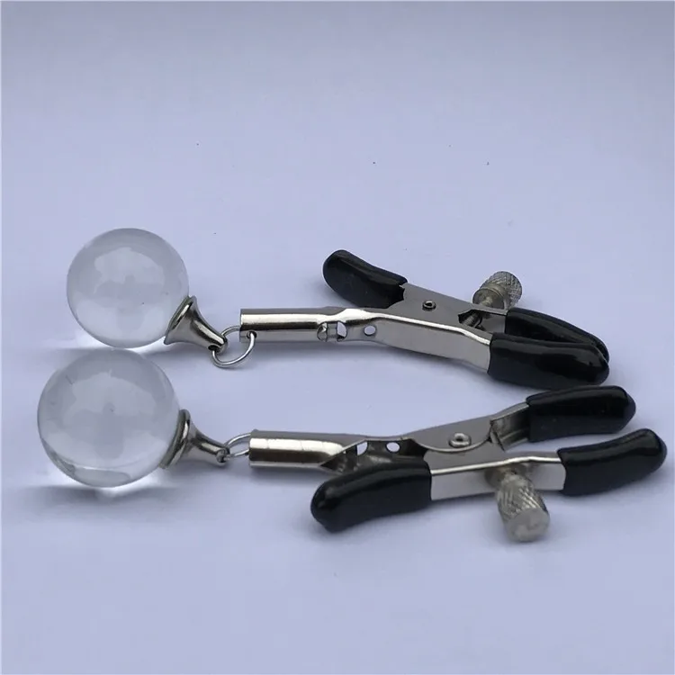 Beautiful Glass Sexy Nipple Clamps Fashion