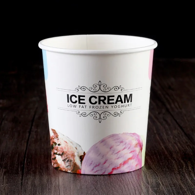 2oz/3oz Ice Cream Cup/ice Cream Cup Paper Lid Buy Ice Cream Cup,130ml