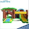 Fun Jumping Indoor or Outdoor kids party cartoon Theme with slide combo inflatable bouncy castle