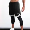 Custom Logo 2019 New Men's Fitness Gym Running Shorts Men brand Jogger printing Workout Slim Men Sport Shorts Solid Plus Size