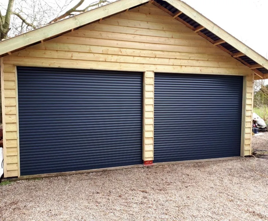 Automatic Residential Aluminum Roller Shutter Gates Remote Control