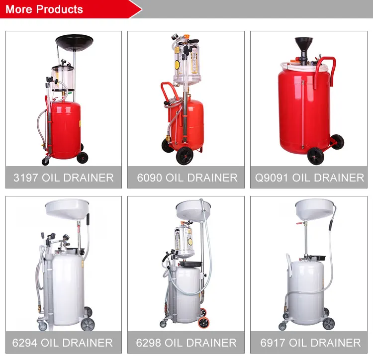 Car Oil Extractor,Car Oil Change Machines,Waste Oil Drainer With 80l