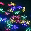 2018 new hot sale Sunniemart 20 LED Solar Powered Star Globe White String Light for Garden Christmas