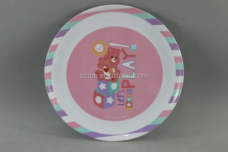 20cm Melamine Baby Plate Snacks plate For LFGB