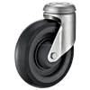 Shopping Trolley Caster - Modular Stem Fork with Supermarket cart PU Wheel