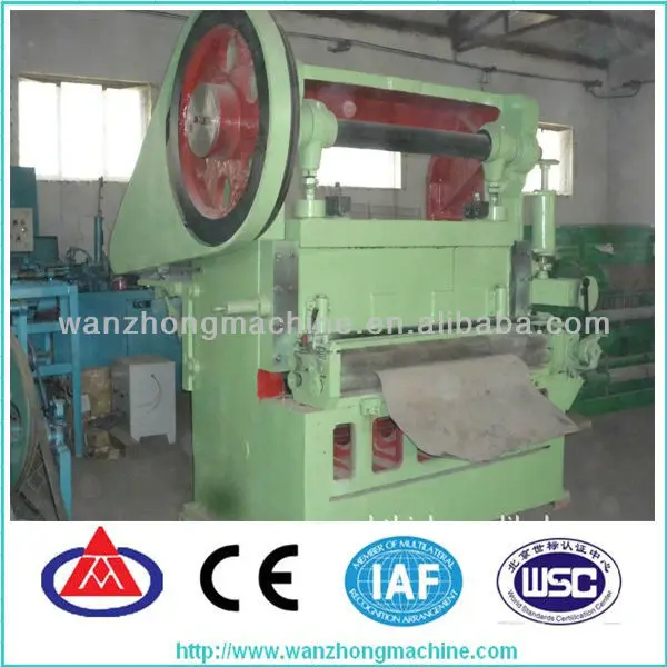 Expanded metal sheet machine 