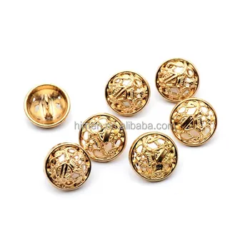 gold sewing buttons