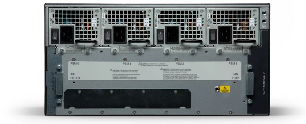 juniper EX9214-RED3-AC-T,Redundant EX9214 TAA system configuration:14-slot chassis with passive midplane and 2x fan trays